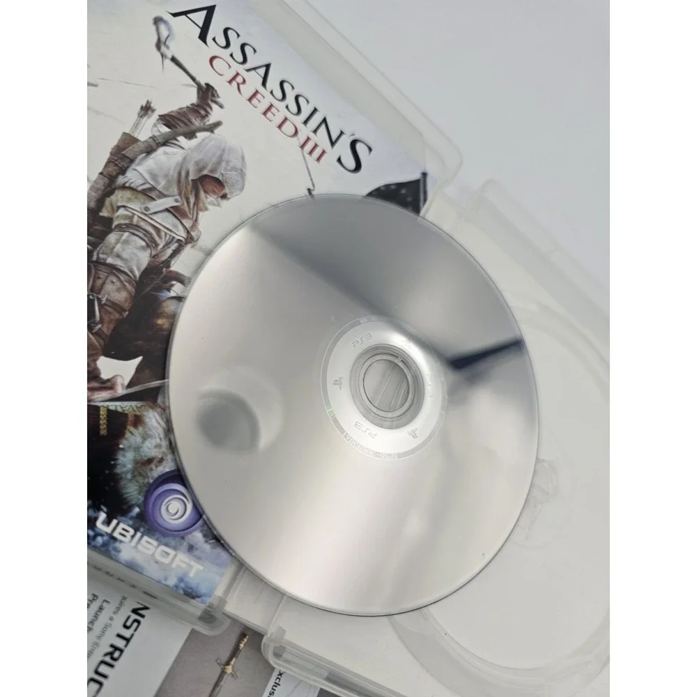 Assassin's Creed III PS3 Sony Playstation 3 Complete Game *Tested*